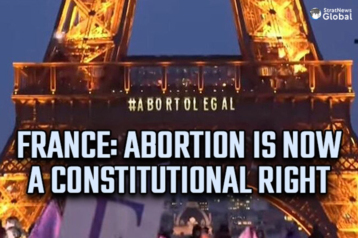 महिलांना गर्भपात करण्याचा घटनात्मक अधिकार देणारा फ्रान्स ठरला जगातला पहिला देश