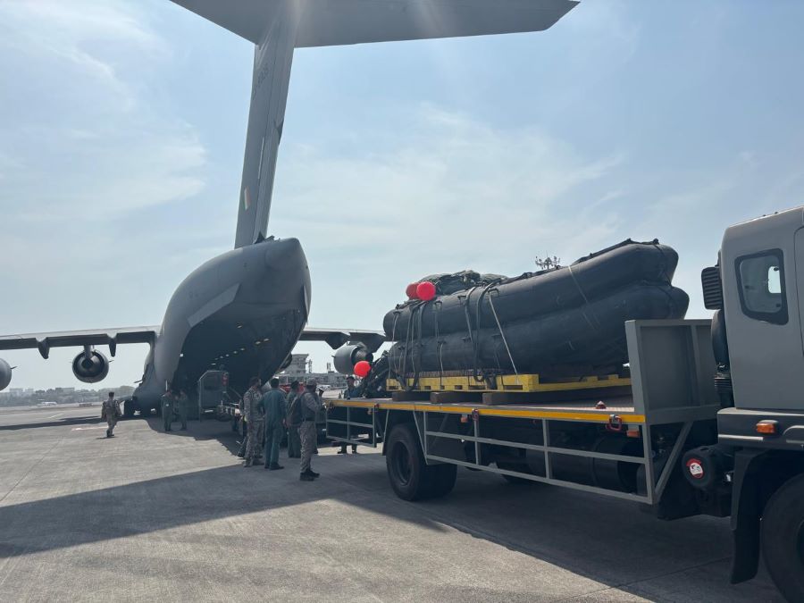 Joint Operation: IAF's C-17 Helps Navy Seize Hijacked Vessel MV Ruen In Arabian Sea