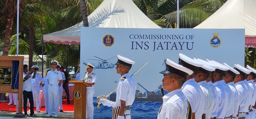 Indian Navy Commissions Strategically Important ‘INS Jatayu’ Base Near Maldives