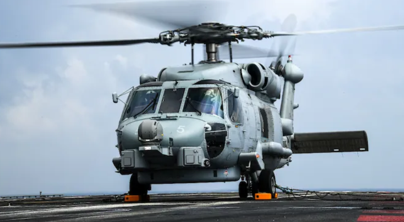 Navy To Commission Helicopter Seahawk At INS Garuda On March 6