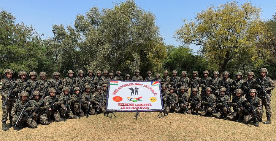 LAMITIYE-2024: Indian Army Contingent Departed For Seychelles
