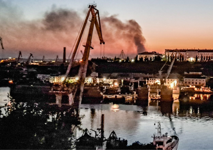 Ukraine Strikes Sevastopol Again