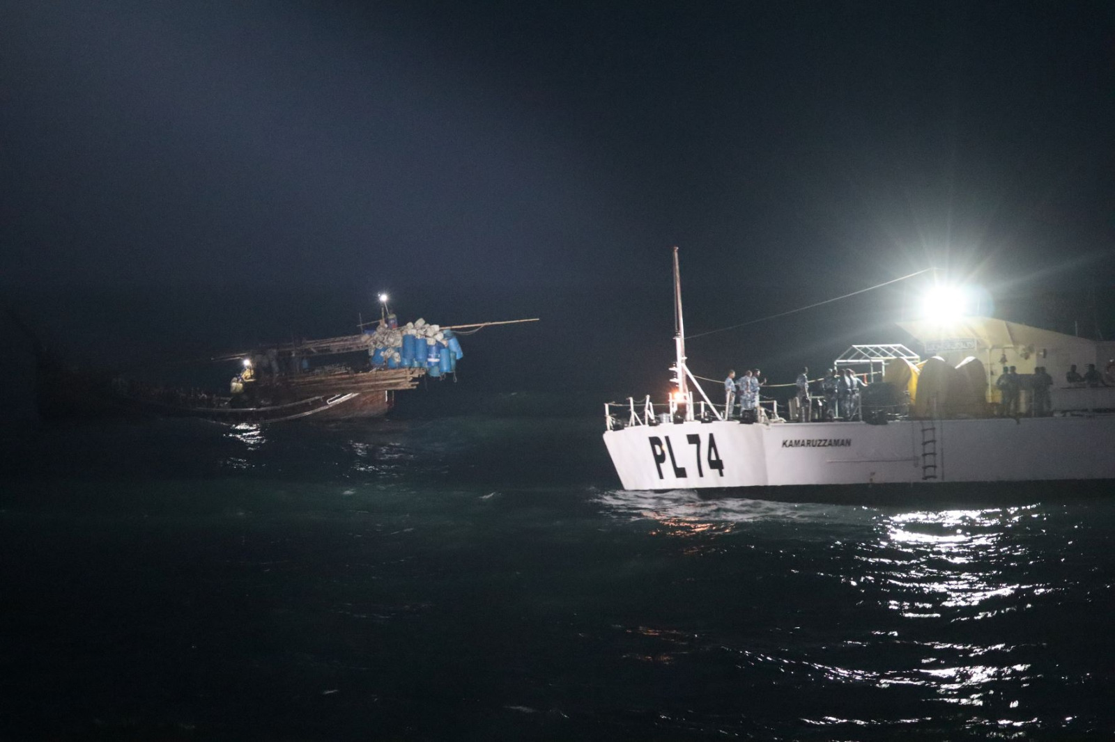 Indian Coast Guard Rescues 27 Bangladeshi Fishermen