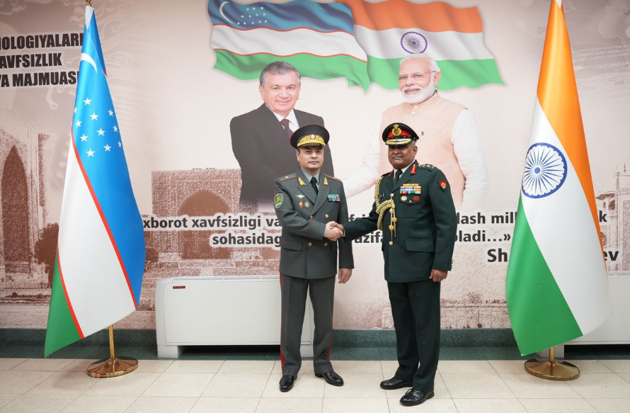 India-Uzbekistan Def Collaboration: General Manoj Pande Inaugurates State-of- Art IT Lab