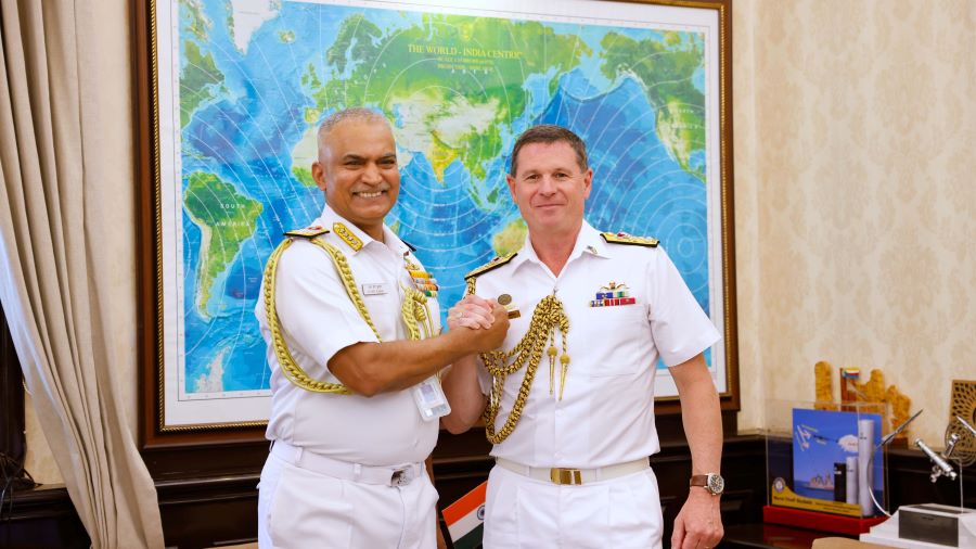 Australian Navy Chief Visits India To Enhance Maritime Ties