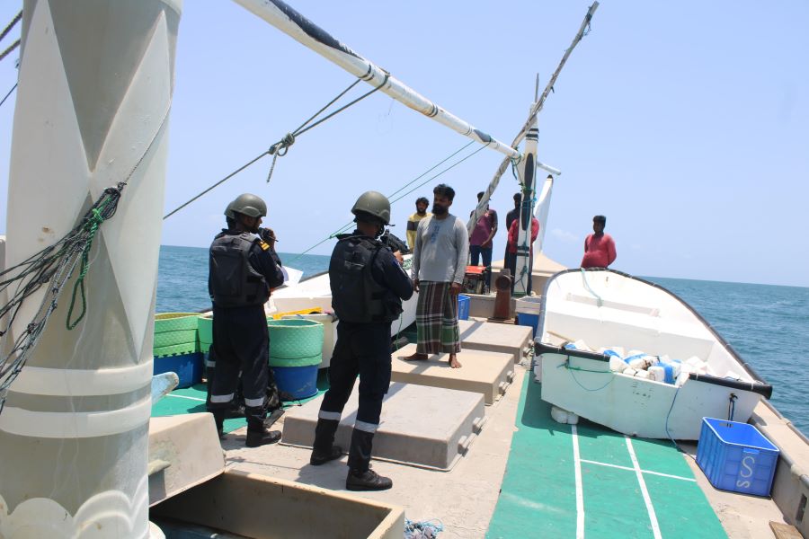 Indian Coast Guard, Iran Boat, Indian Crew