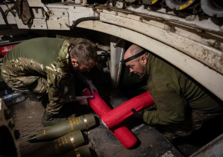 Ukrainian gunners finally get shells to stop Russians near Kharkiv