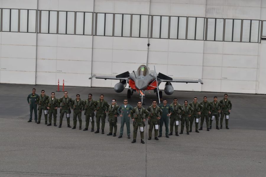 Ex Red Flag 2024, Indian Air Force, Eielson Air Force Base, Alaska, Rafale aircraft