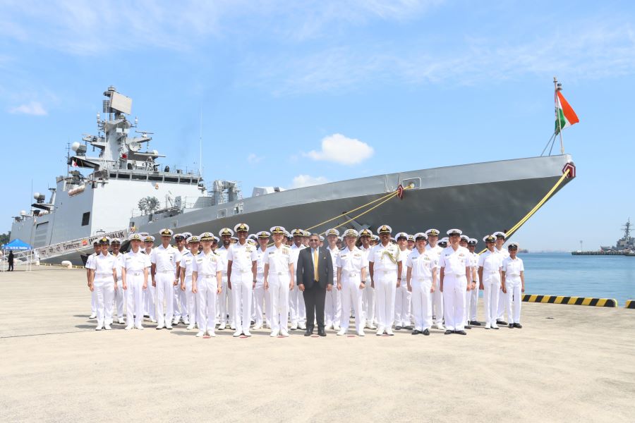 Indian Navy's Warship Arrives in Japan to Take Part In 'JIMEX 24'
