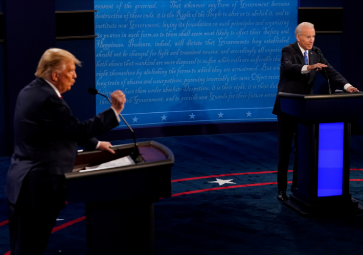 Biden Falters, Trump Unleashes Falsehoods In High Voltage Debate