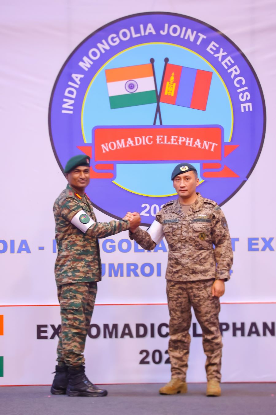 India-Mongolia Military Exercise Concludes In Meghalaya