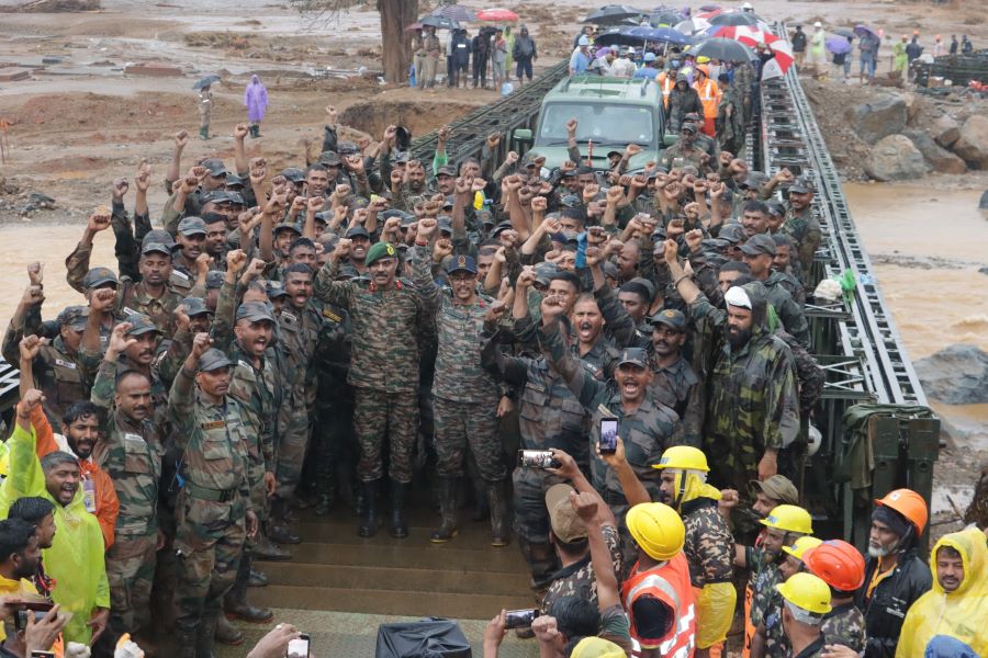 Wayanad Landslides: Indian Army Finds Four Survivors