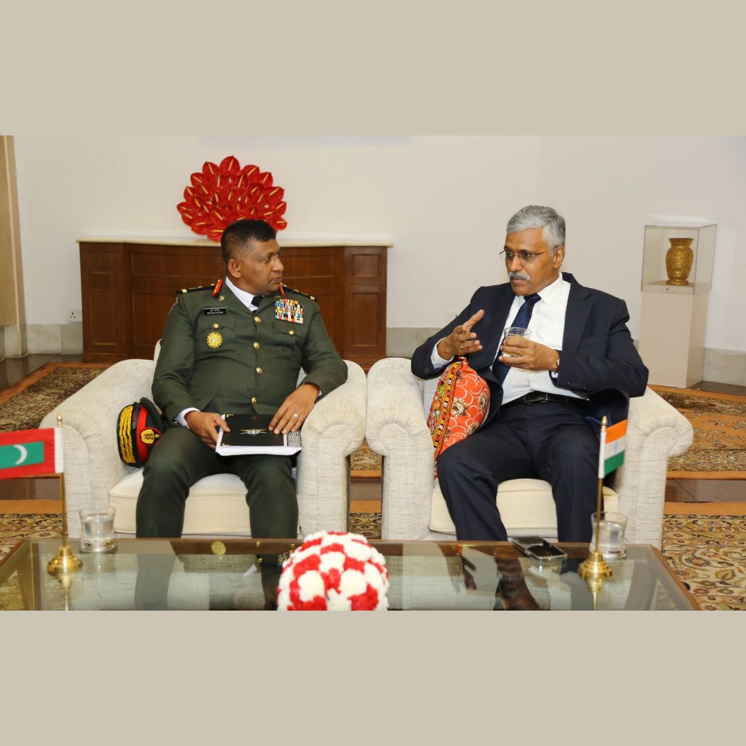 India-Maldives Defence Meet Focuses on Indian Ocean