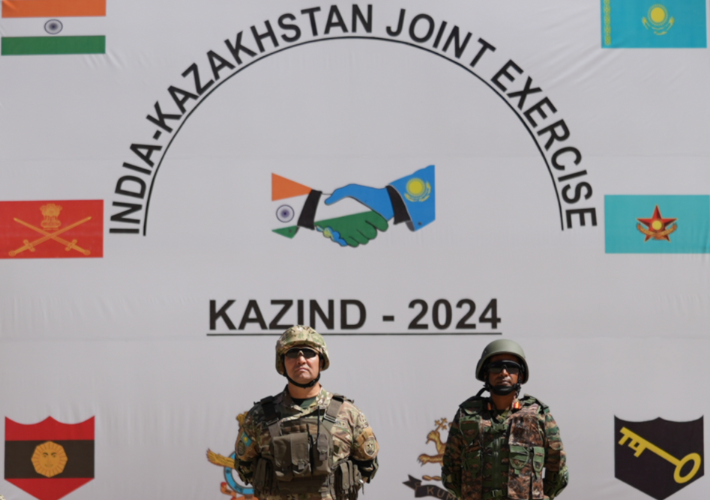 India-Kazakhstan Joint Military Exercise Kicks Off In Uttarakhand