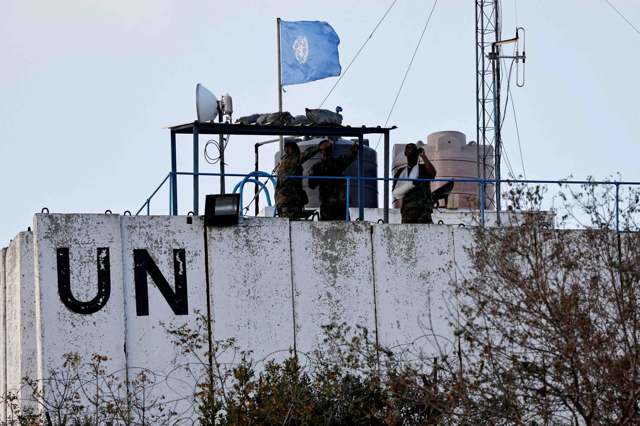 Israeli Forces Hit UN Post, Two Peacekeepers Wounded