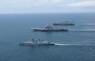 Indian-Italian Naval Carrier Strike Groups Exercise off West Coast