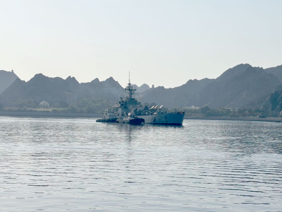 Indian Navy Ships Reach Oman For Training Amid West Asia Tensions