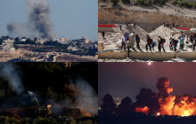 Israeli Strike Close Road Used To Flee Lebanon