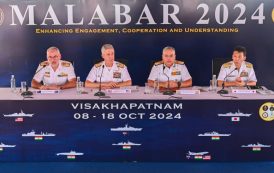 Quad Nations Join Indian Navy In Malabar 2024 Naval Exercise