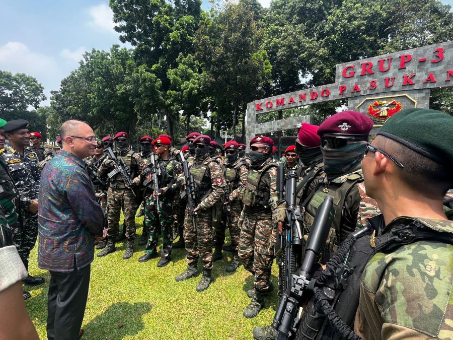 Indo-Indonesia Joint Special Forces Exercise Kicks Off