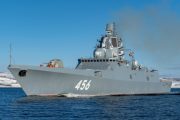 Russian Navy Frigate Conducts Drills In The English Channel