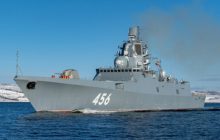 Russian Navy Frigate Conducts Drills In The English Channel