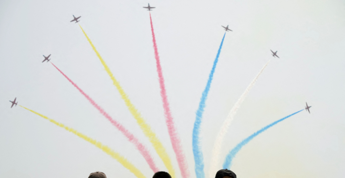 New Chinese Stealth Fighter At The Centre Of China's Grand Air Show