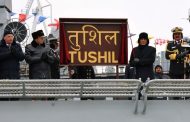 Rajnath Singh Commissions INS Tushil Into Indian Navy In Russia