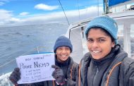 INSV Tarini Crosses Earth's Most Remote Oceanic Point, Collects Crucial Ocean Data At Point Nemo