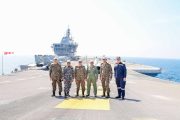 Tri-Service Commanders Witness Nighttime Joint Operations at Sea