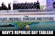 Indian Navy’s Republic Day Tableau To Showcase Maritime Dominance In IOR