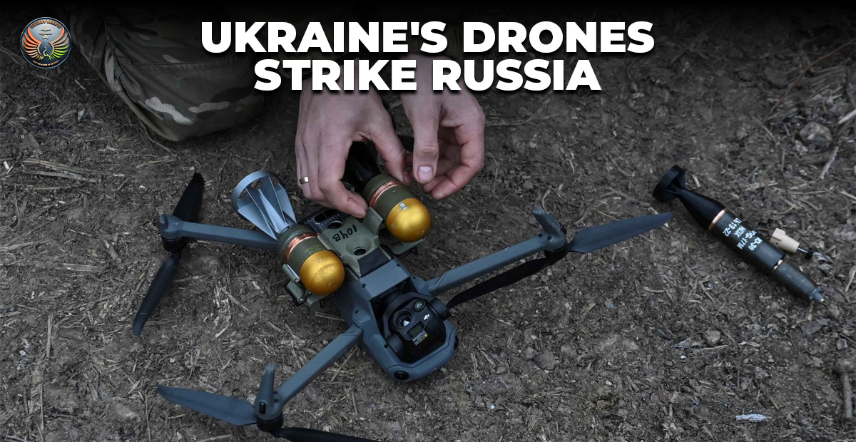 Massive Drone And Missile Strike From Ukraine Targets Russia