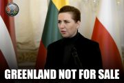 Denmark PM Repeats Greenland Is Not For Sale