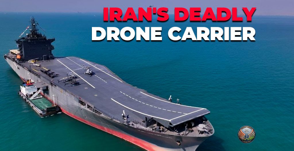 Iran Unveils Game Changing First Drone Carrier