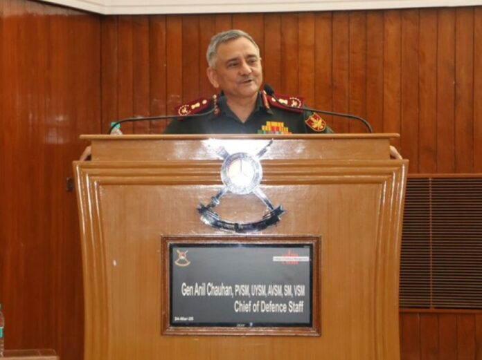 Chief of Defence Staff (CDS) General Anil Chauhan