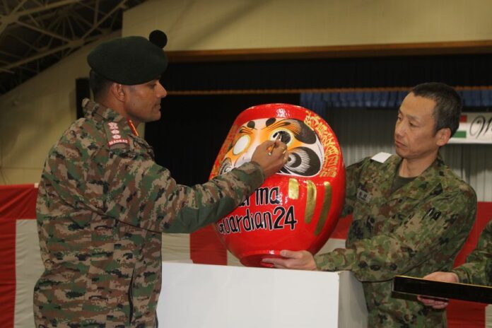 India-Japan joint military exercise, Dharma Guardian