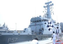 Rajnath Singh Flags Off IOS Sagar, Inaugurates Key Infra Project ‘Sea Bird’ At Karwar Naval Base Rajnath Singh Flags Off IOS Sagar