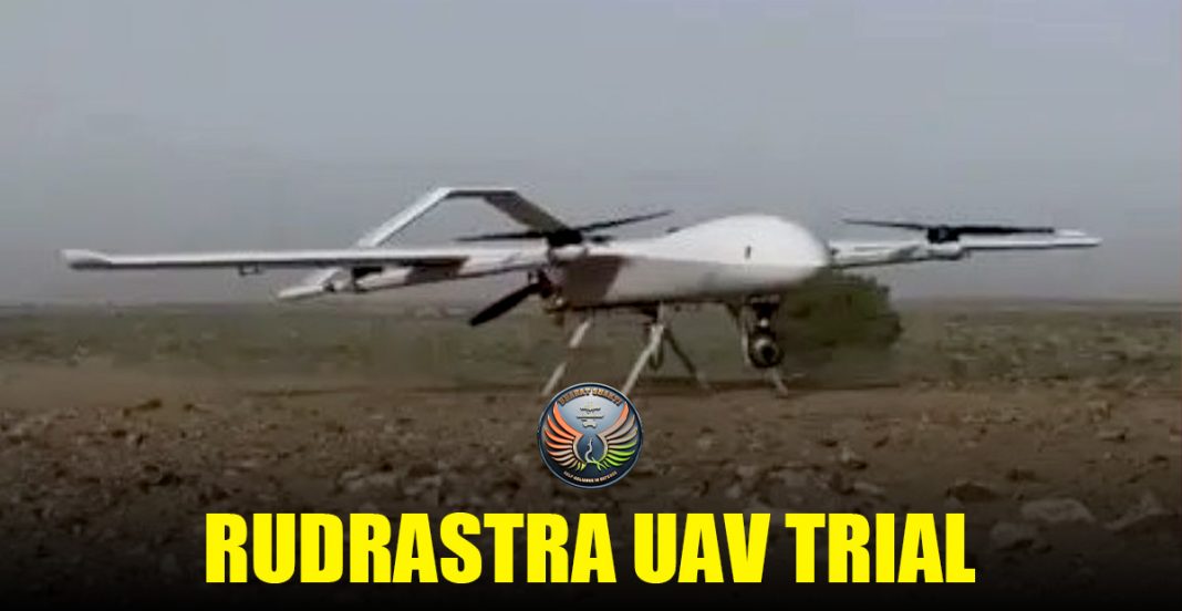 India’s Indigenous UAV ‘Rudrastra’ Trial Successful