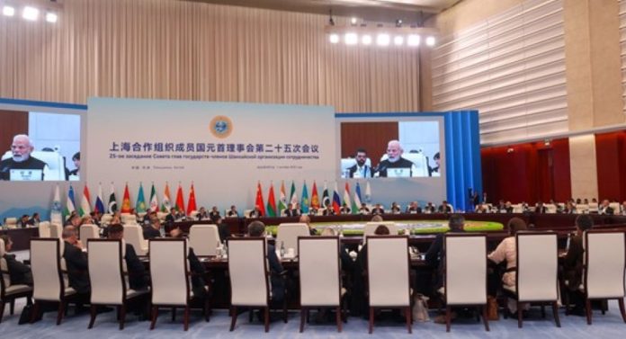 PM Modi addresses SCO summit