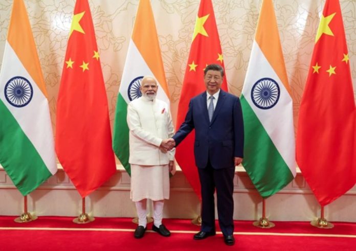 PM Modi with Xi Jinping