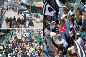 Pakistani troops present at Kashmiri's rally