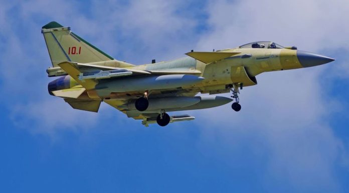 China's J-10C fighter jet