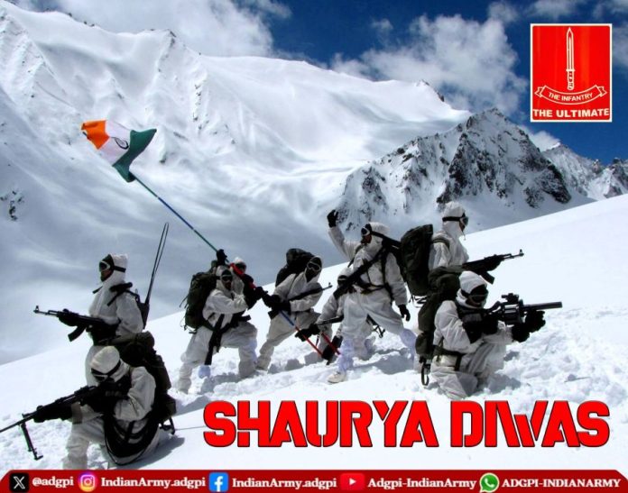 Infantry Day Tweet by Indian Army