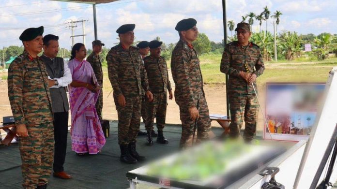 New Military Station near Bangladesh