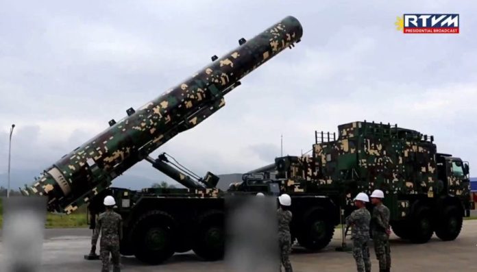 Philippine unveils BrahMos missile battery