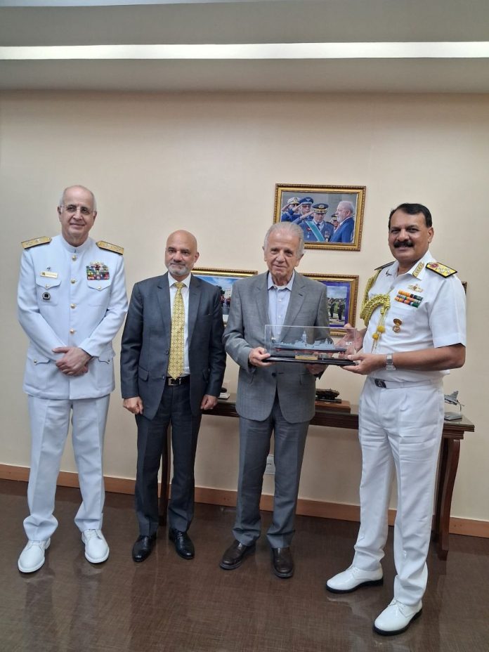 Navy Chief Braszil visit