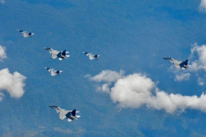 in-situ air combat exercise