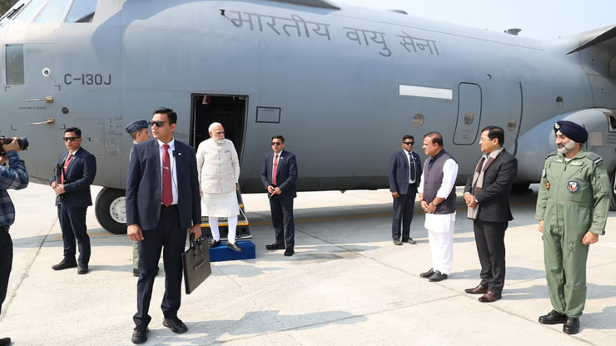 Eye on China, PM Makes Historic Landing on Highway-Runway in Assam