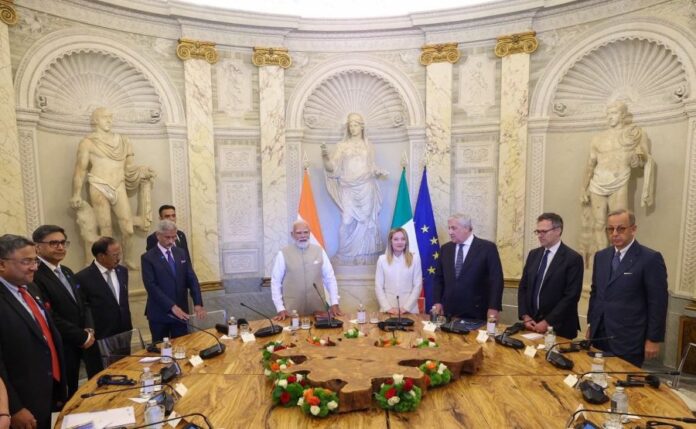 PM Modi Italy visit