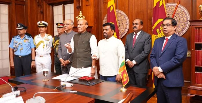Defence Minister Sri Lanka visit